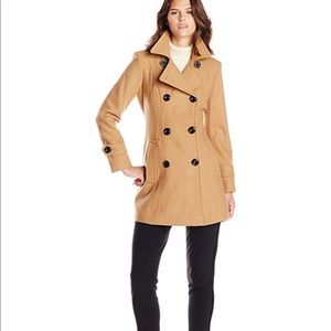 Anne Klein Double Breasted Coat XS